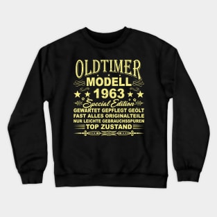 OLDTIMER MODELL BAUJAHR 1963 Crewneck Sweatshirt